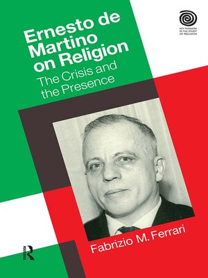 cover image of Ernesto De Martino on Religion